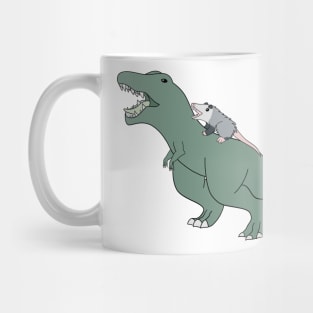 Opossum T-Rex Mug